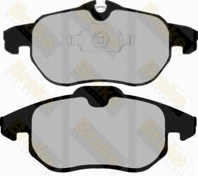 BRAKE ENGINEERING pa1394 -  Комплект тормозных колодок, дисковый тормоз